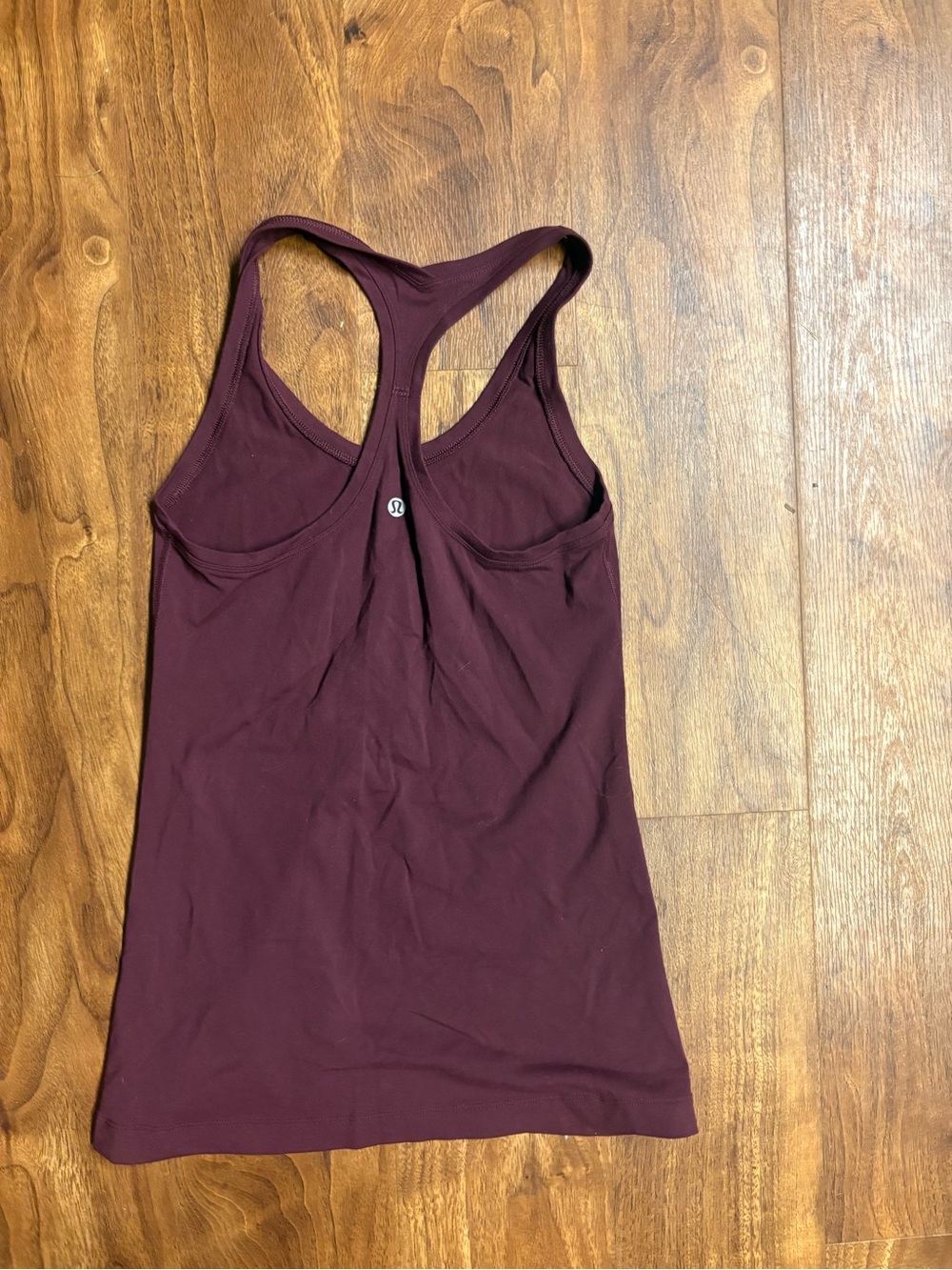 lululemon athletica Deep Burgundy Racerback Tank